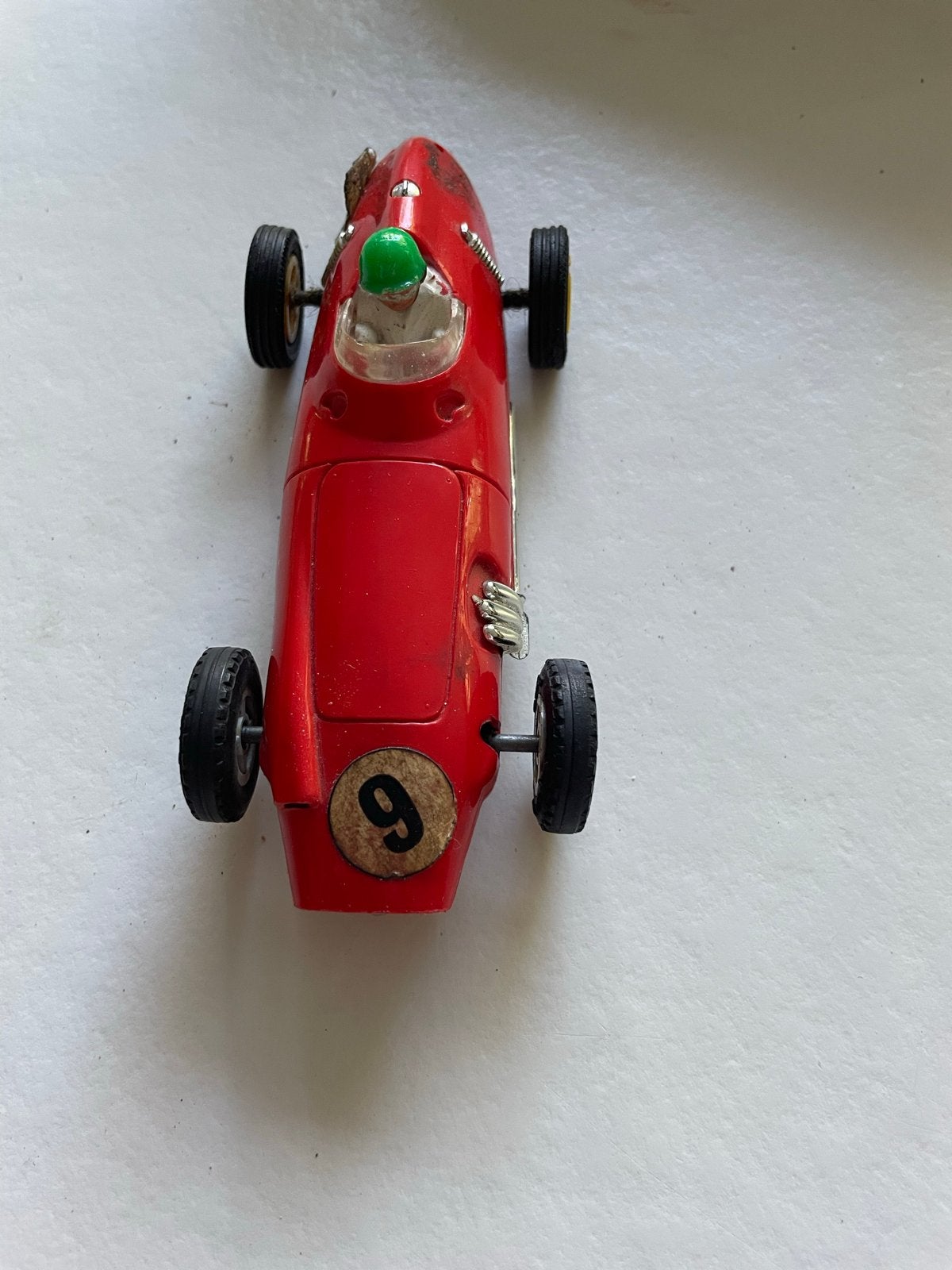 Vintage Scalextric B.R.M. Formule 1 Raceauto Rood, Ophalen of Verzenden, Gebruikt, Auto