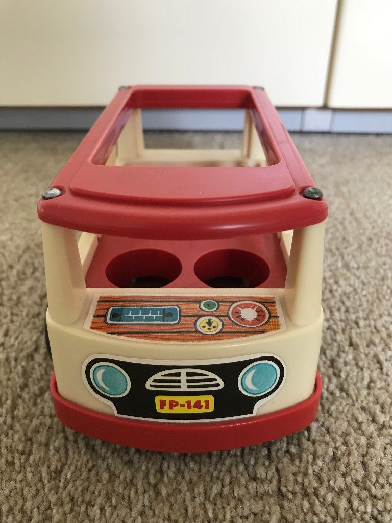 Vintage Fisher-Price Mini Bus (1969), Verzenden, Gebruikt, Speelset