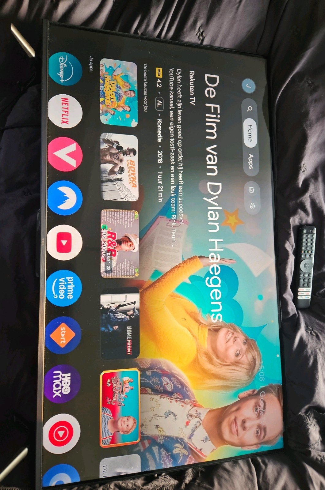 TCL 43 inch Smart TV, Ophalen of Verzenden, Zo goed als nieuw