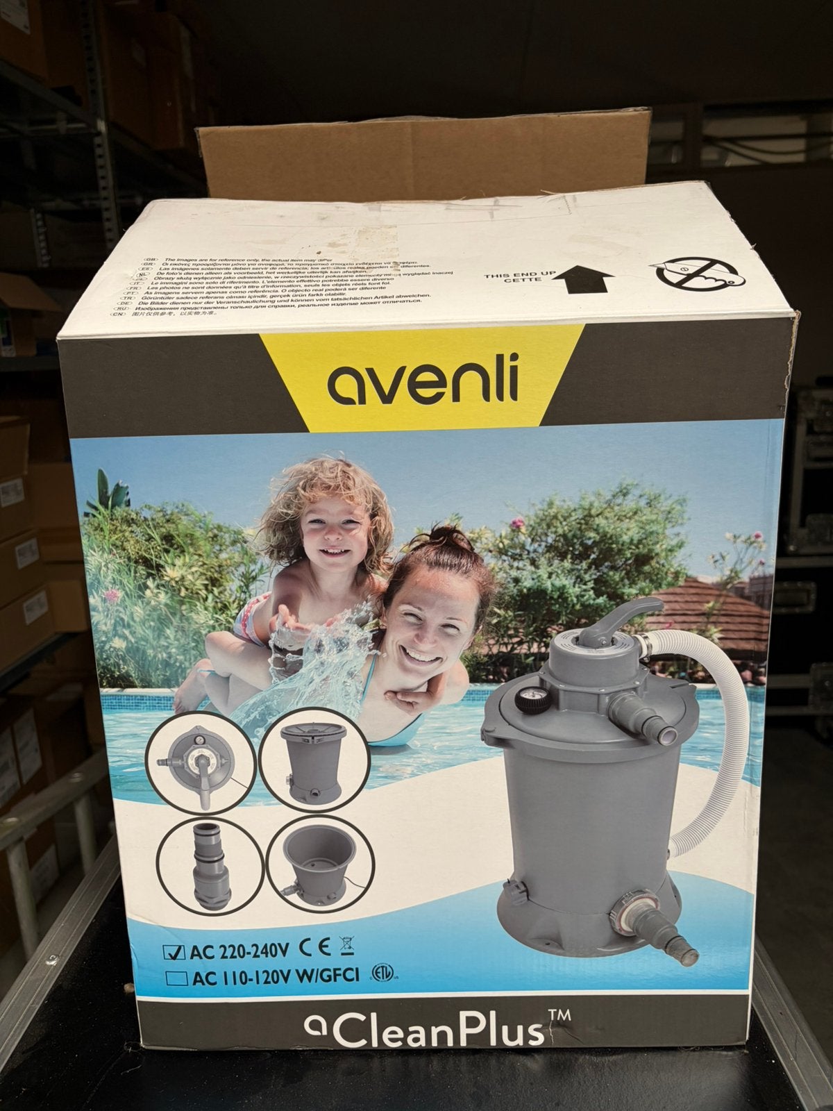 Nieuwe Avenli aCleanPlus zandfilterpomp 3028 L/u – compleet, Ophalen of Verzenden, Nieuw, Filter