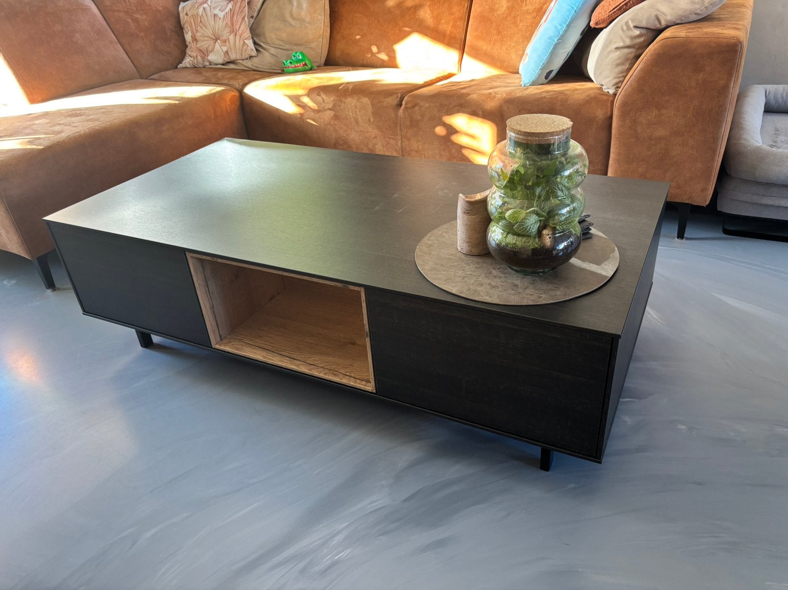 Salontafel Lamulux (135x67), Ophalen, Overige materialen, 100 tot 150 cm, 50 tot 100 cm