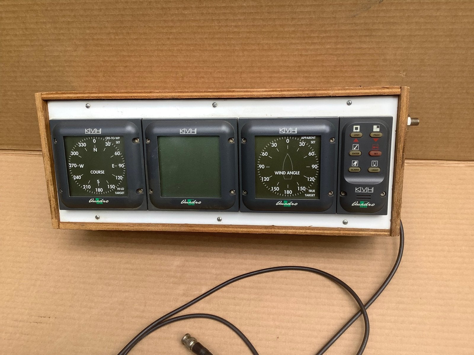 KVH Quadro K V H boot electronica navigatieset keypad, Ophalen of Verzenden, Gebruikt