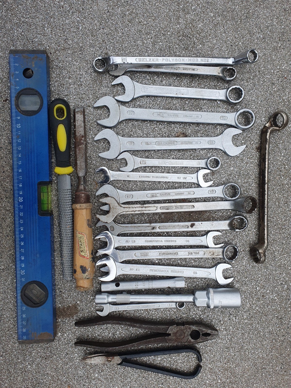 Gereedschap set: Gedore, Rahsol, Dowidat, Lux-Qualität, Ophalen of Verzenden, Gebruikt, Sleutel/ratel, Gedore