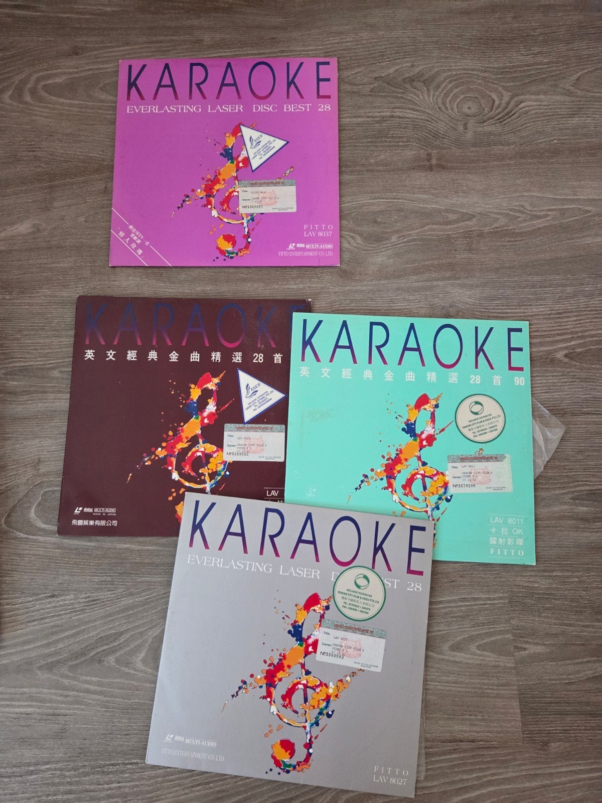 Karaoke Laserdiscs - Diverse collectie muziek en kerst, Ophalen of Verzenden, Gebruikt, Overige typen
