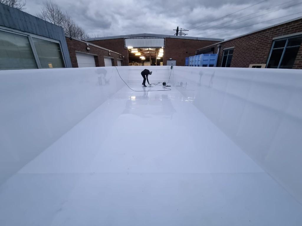 Zwembad HDPE 6 x 3,5 x 1,5 m HDPE Compleet ACTIE!!, Ophalen of Verzenden, Nieuw, Overige typen