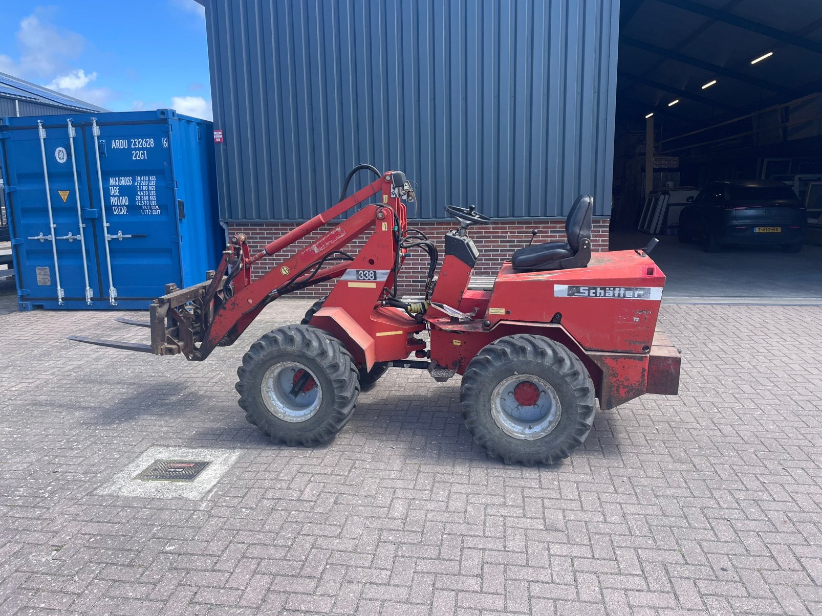 Shovel schaffer 338, Ophalen, 6 meter of meer, H, H