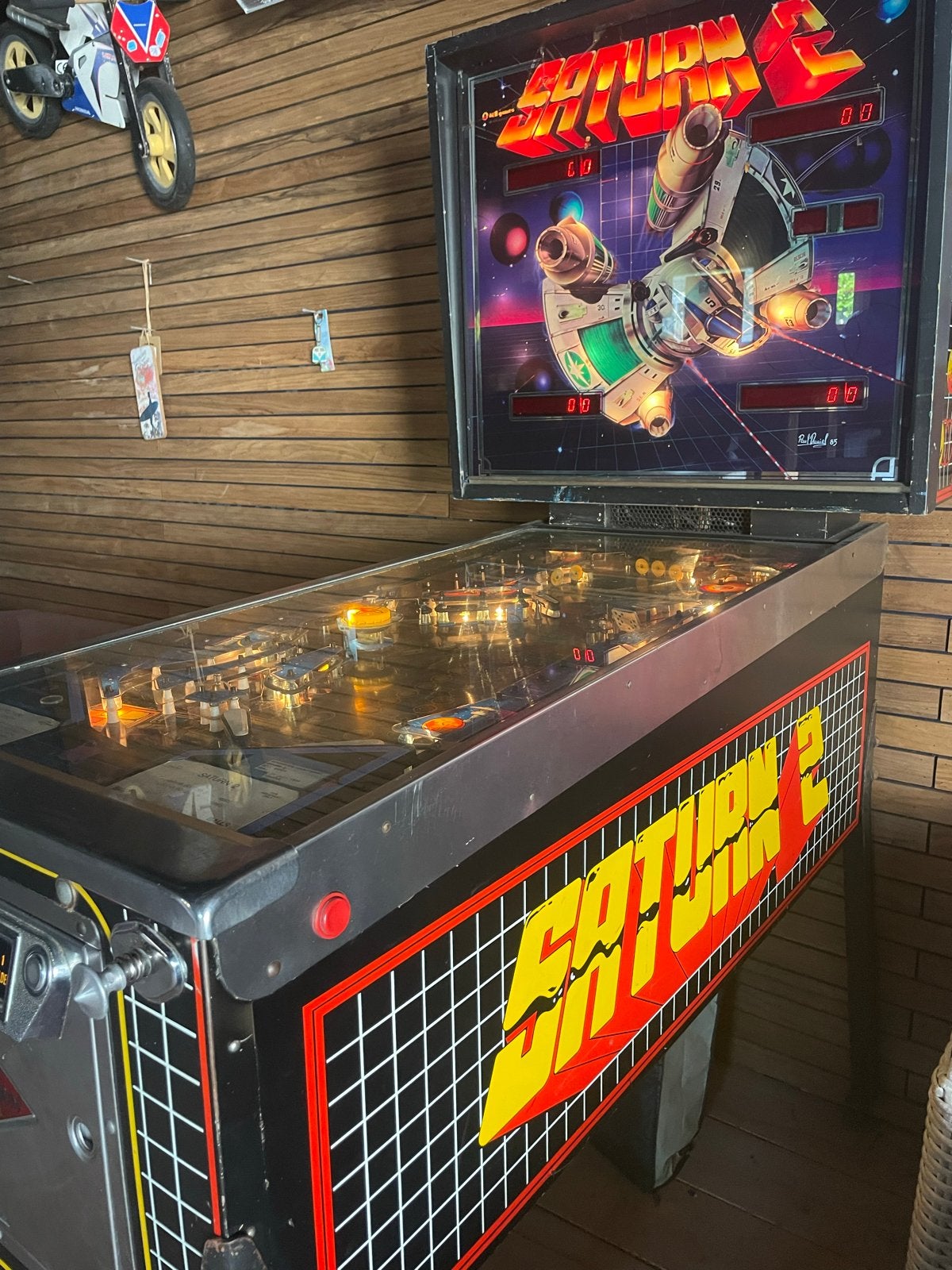 Bell Games Saturn 2 Flipperkast - Klassieke Arcade (m2457896903 ...