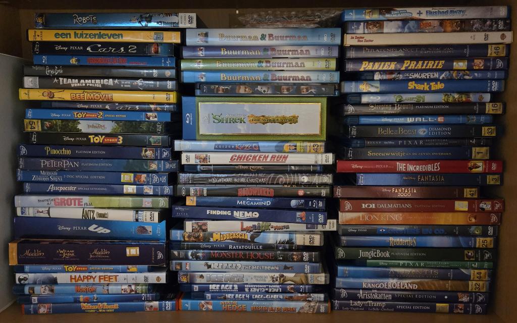 blu-ray, Ophalen, Gebruikt, Tekenfilms en Animatie