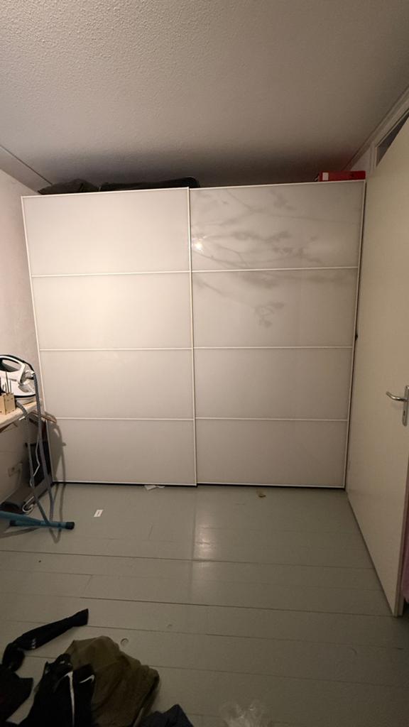 Ikea pax kast met schuifdeur, Ophalen of Verzenden, Zo goed als nieuw, 50 tot 75 cm, 200 cm of meer