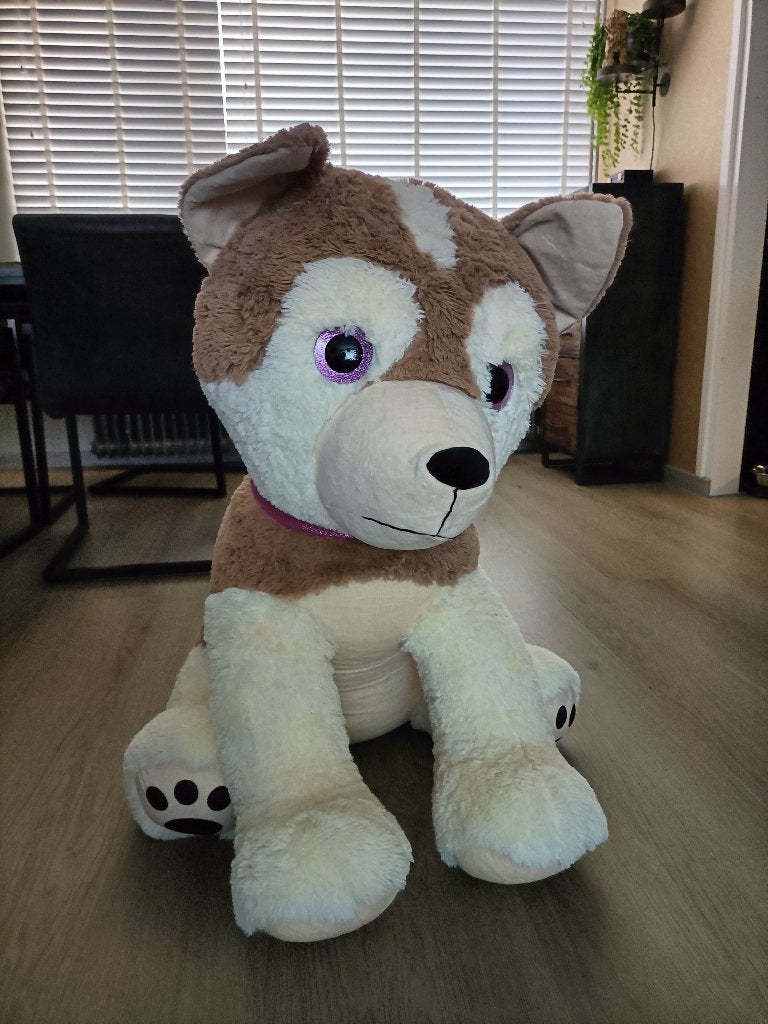 Husky knuffel, Ophalen, Overige merken, Overige typen, Zo goed als nieuw