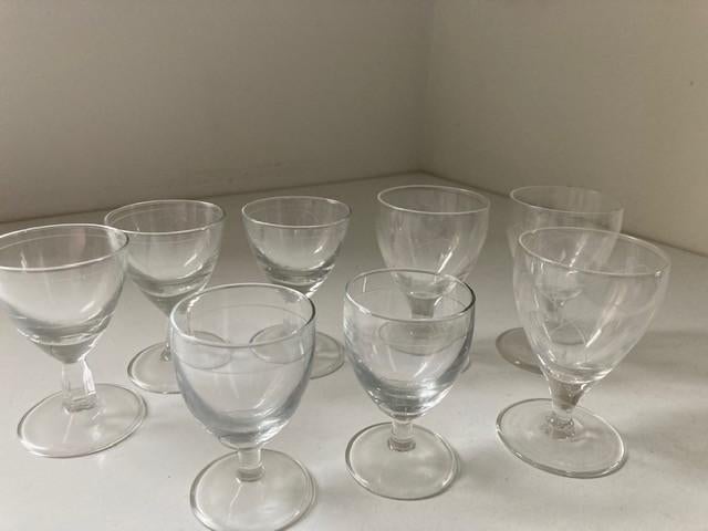 Divers glaswerk borrelglaasjes, Irish Coffee Gusto Nutricia, Ophalen, Glas, Overige stijlen, Glas of Glazen