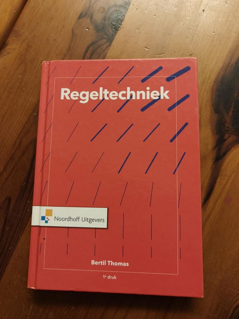 Regeltechniek - Bertil Thomas (Noordhoff Uitgevers), Boeken, Techniek, Ophalen of Verzenden, Zo goed als nieuw, Regeltechniek