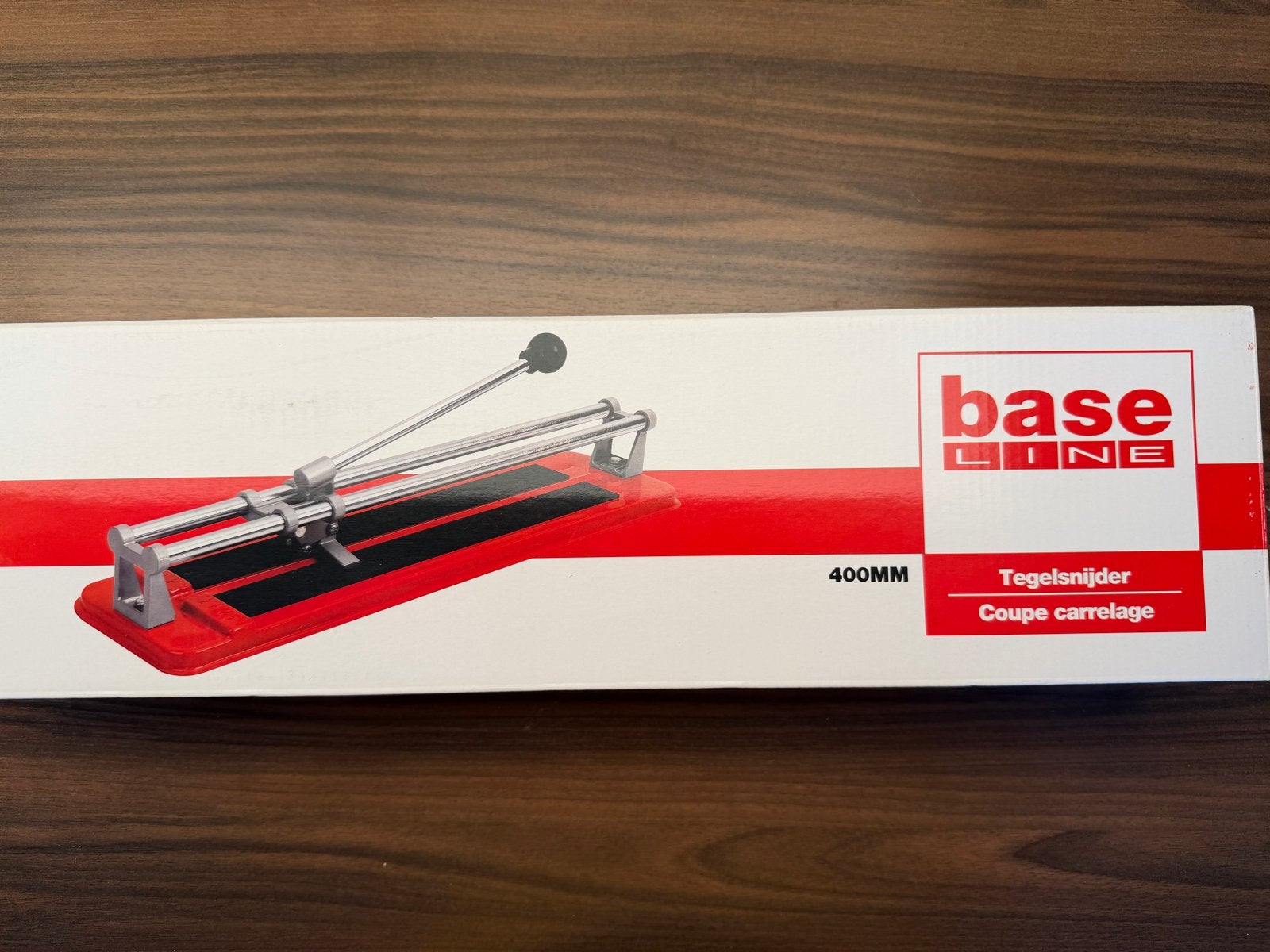 Base Line Tegelsnijder 400MM, Ophalen, Zo goed als nieuw
