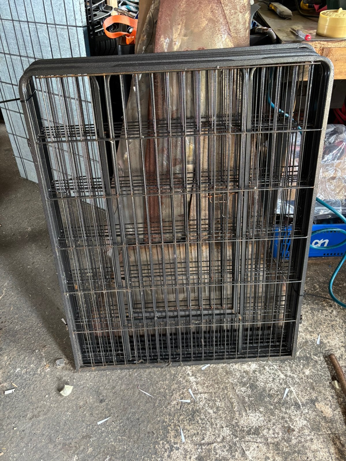 Kennel panelen, Dieren en Toebehoren, Hondenhokken, Ophalen, Zo goed als nieuw, 110 cm of meer, 100 cm of meer