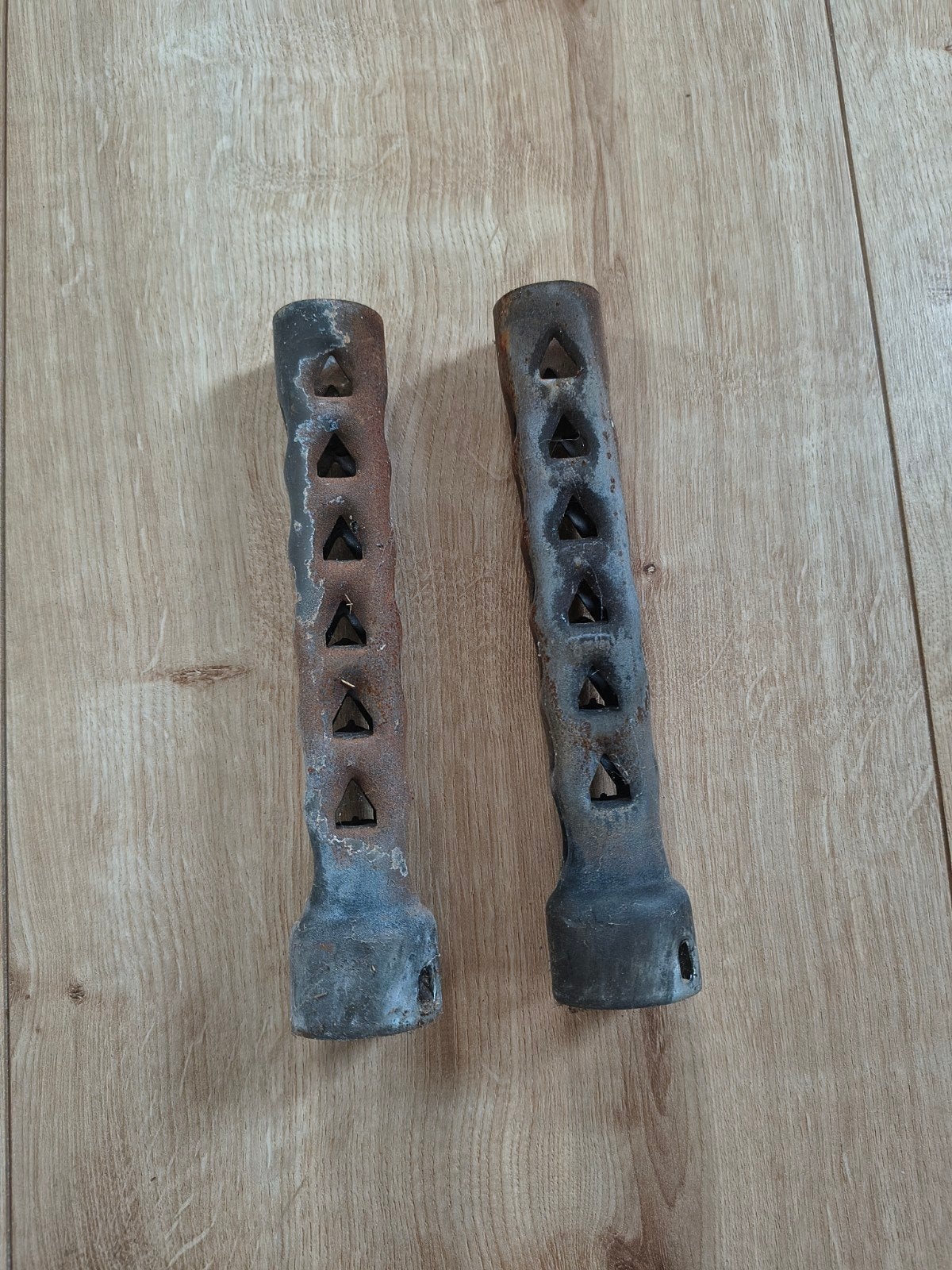 Originele Uitlaat Baffles / dB-Killers, afkomst Honda CB450., Motoren, Gebruikt, Onb, Ophalen of Verzenden, Onb