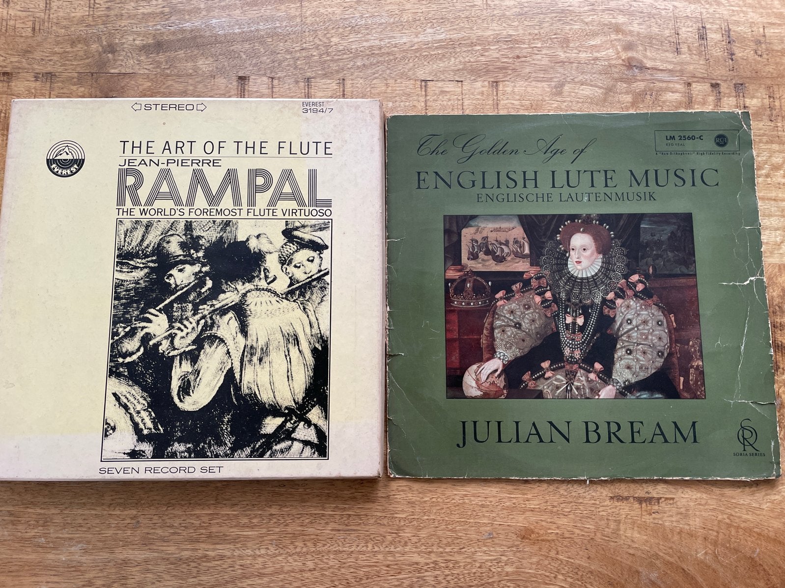 Jean-Pierre Rampal - Julian Bream, Boxset, Overige componisten, Modernisme tot heden, Ophalen of Verzenden