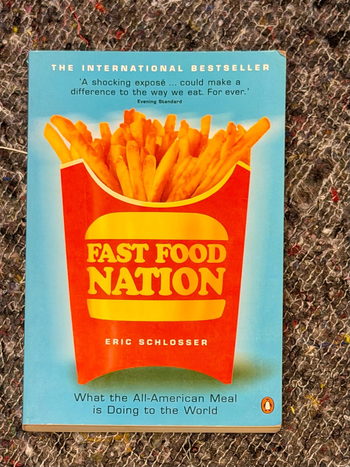 Fast Food Nation - Eric Schlosser (Engelstalig), Ophalen of Verzenden, Gelezen, Amerika
