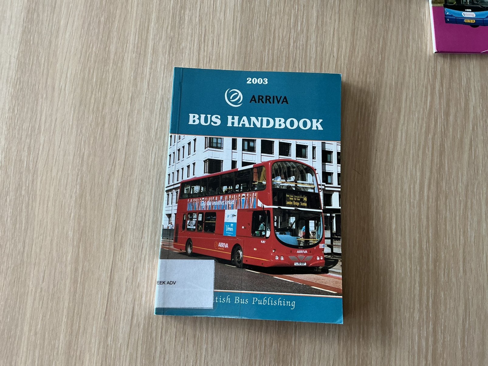 Arriva Bus handboek 2003, Ophalen of Verzenden, Beta, Zo goed als nieuw, HBO