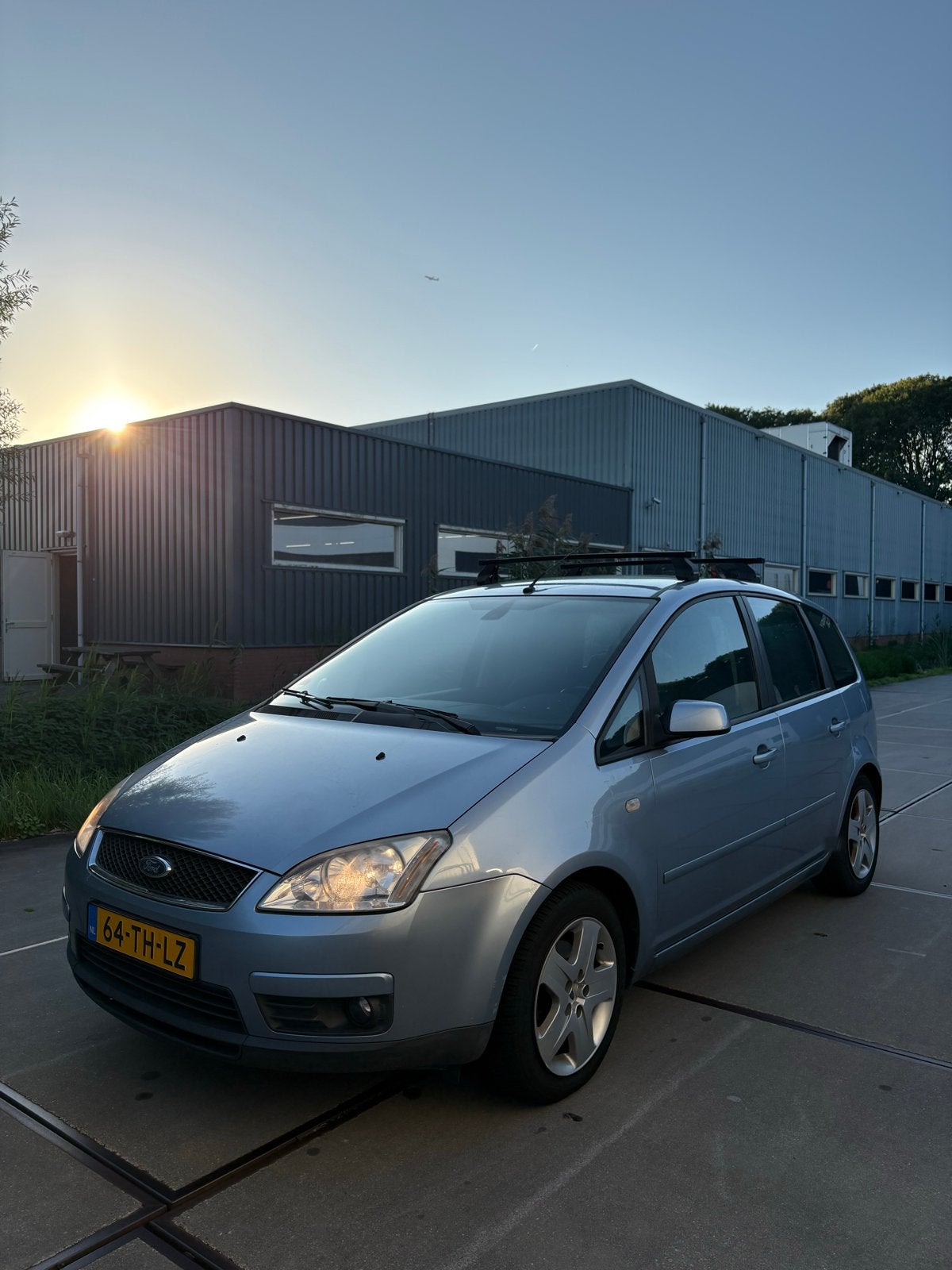 Ford C-Max 1.8 92KW 2006 Blauw, Voorwielaandrijving, 125 pk, 4 cilinders, Blauw