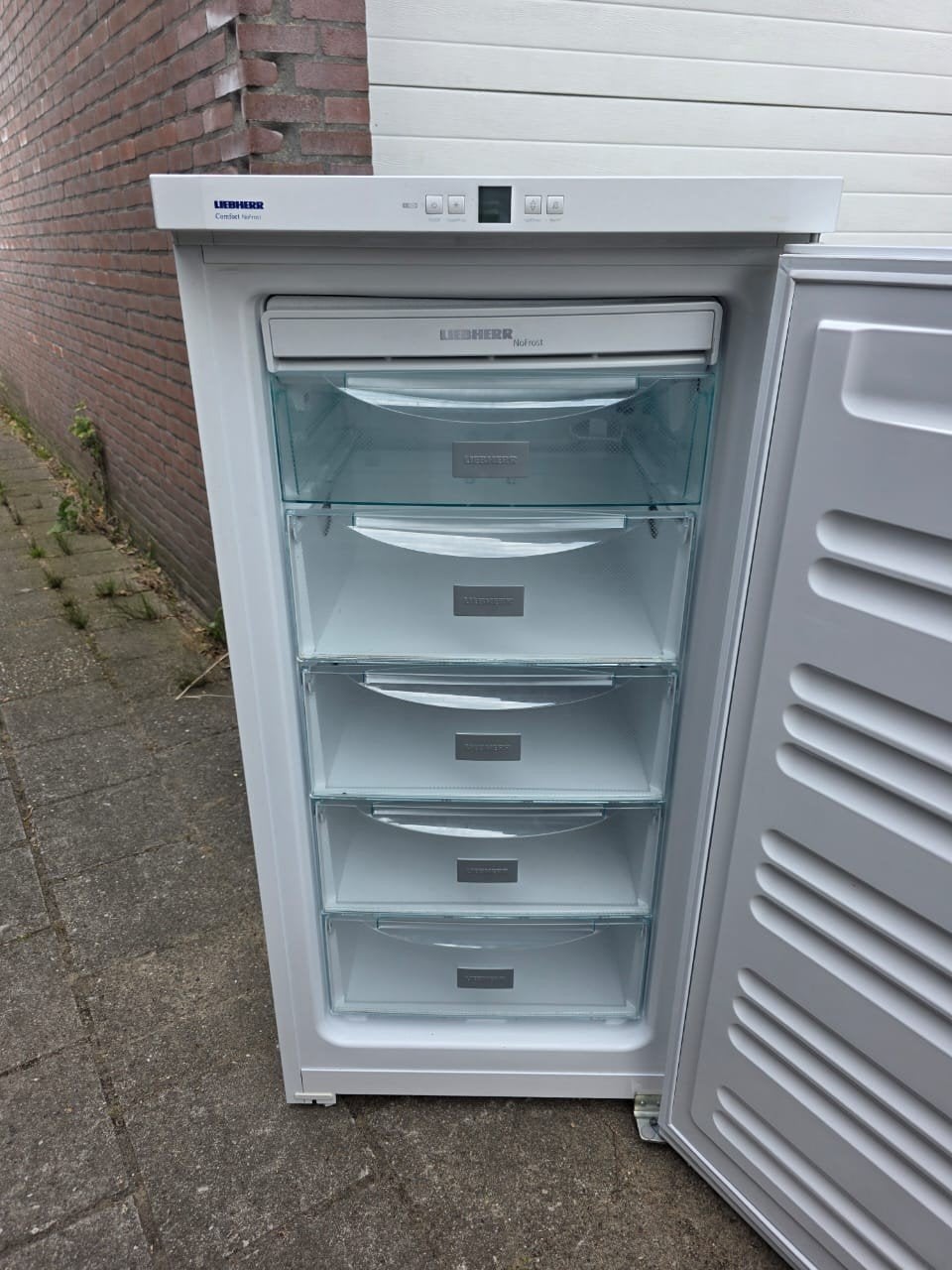 liebher vrieskast no frost A++ 5 lades, Witgoed en Apparatuur, Vriezers en Diepvrieskisten, Ophalen, Zo goed als nieuw, 60 tot 90 cm