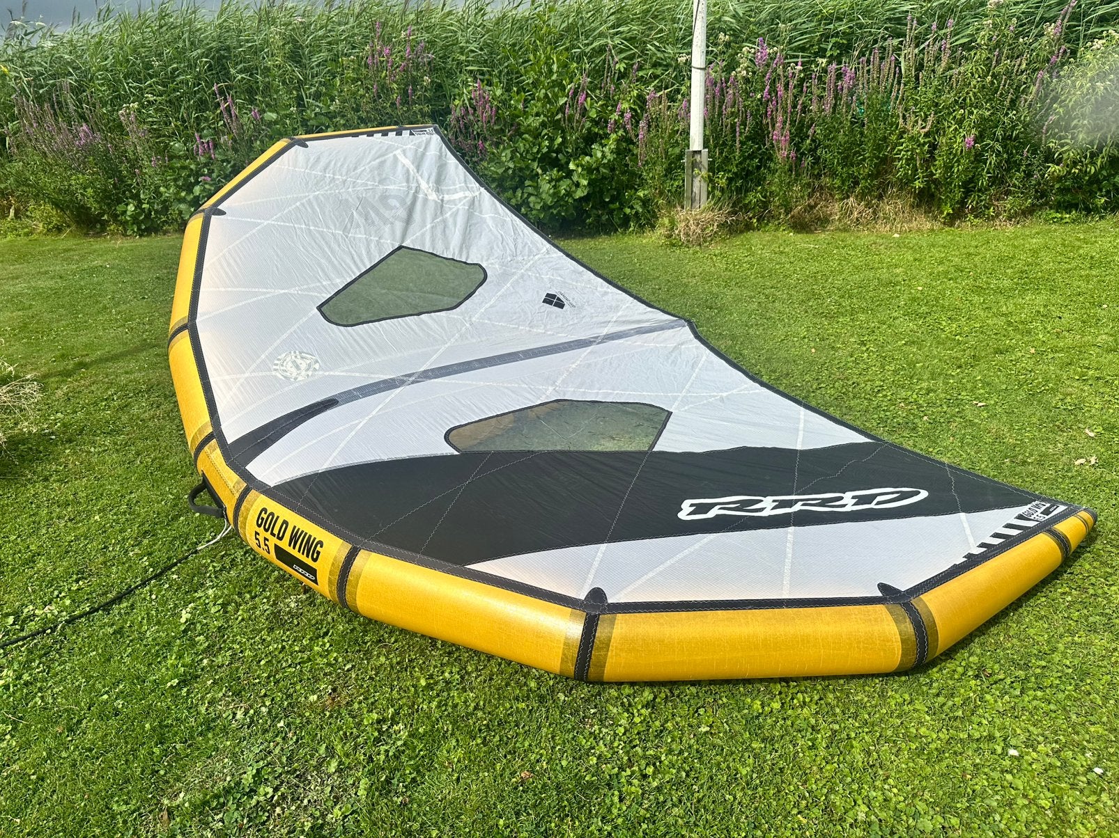 RRD Gold Wing 5.5 ALUULA – licht, snel en veel power, Ophalen of Verzenden, Zo goed als nieuw, Wingsurf-wing
