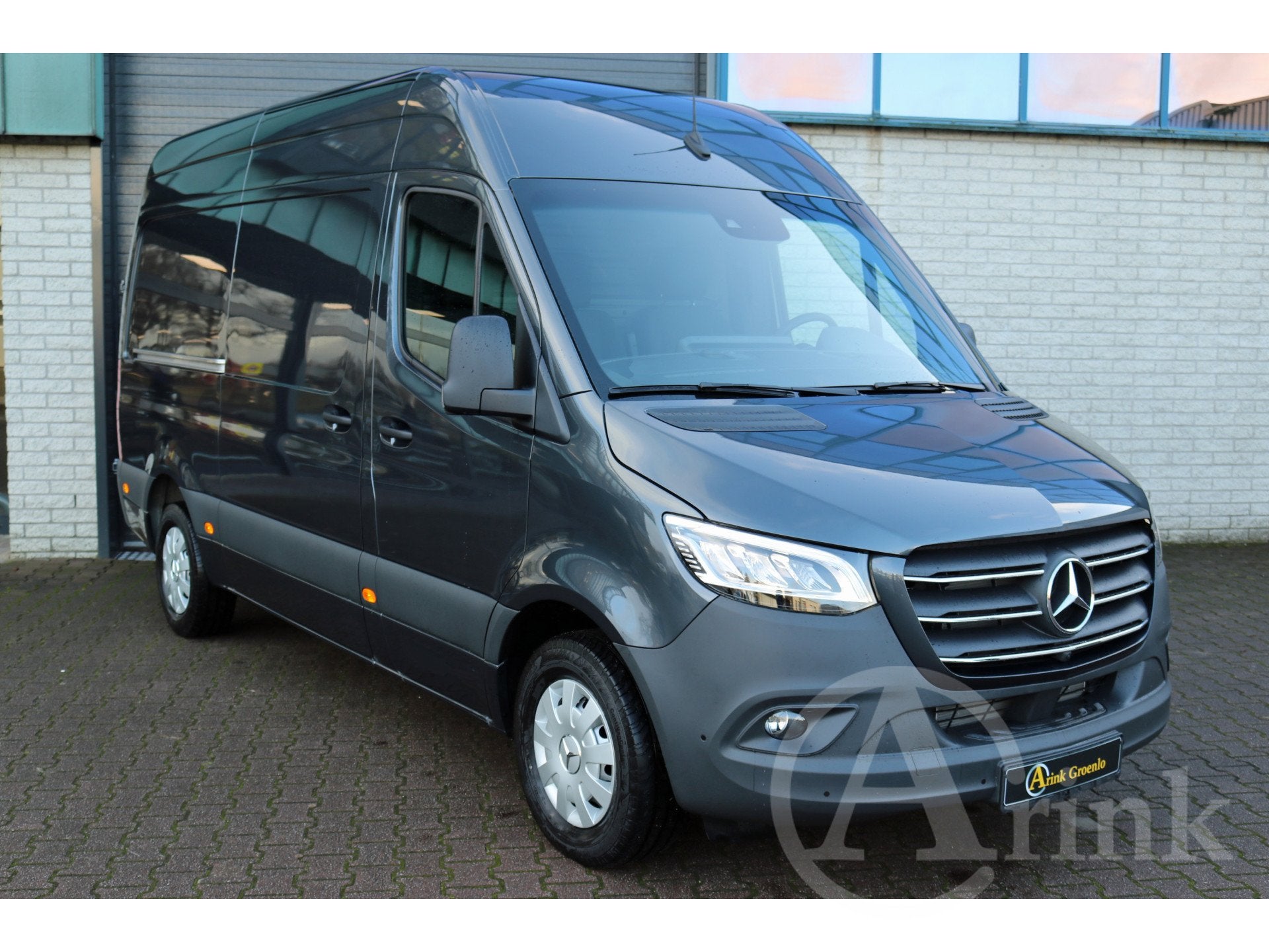 Mercedes-Benz Sprinter 317 CDI L2H2 BPM vrij 360° ALARM KL3, Automaat, 12 maanden, Gebruikt, Zwart