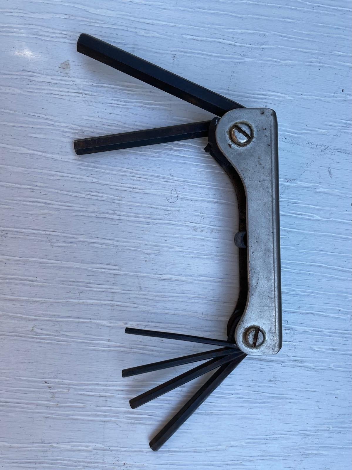 Beargrip Inbussleutelset Engelse Maten Chrome-Van Staal, Ophalen of Verzenden, Gebruikt, Inbusset, Overige merken