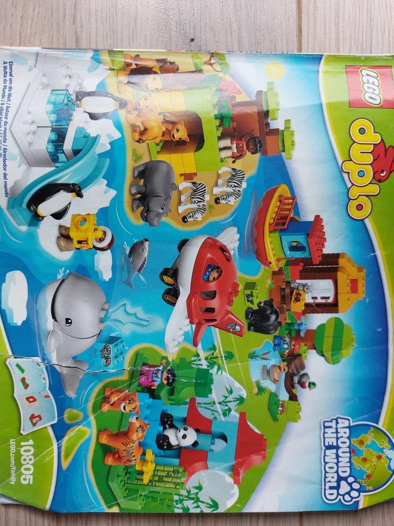 Lego Duplo Around the World 10805 - Grote set, Kinderen en Baby's, Speelgoed | Duplo en Lego, Gebruikt, Duplo, Complete set, Inclusief instructies