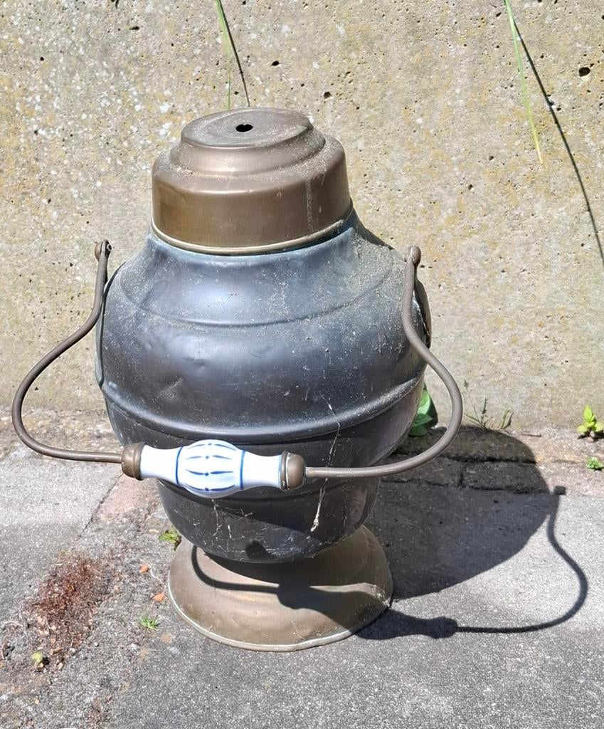 Koperenpot, Ophalen