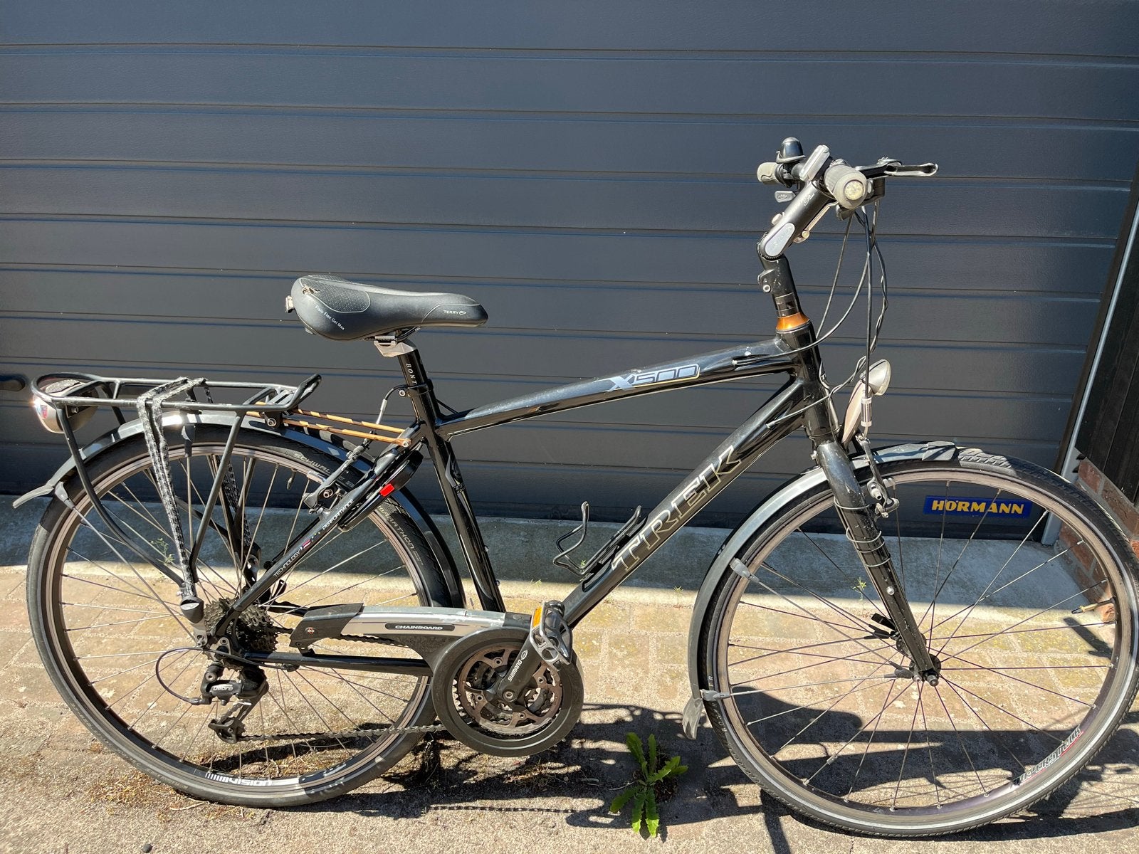 Trek X500 hybride fiets - Shimano Deore - 28 inch, 28 inch, Gebruikt, Velgrem, 57 tot 61 cm