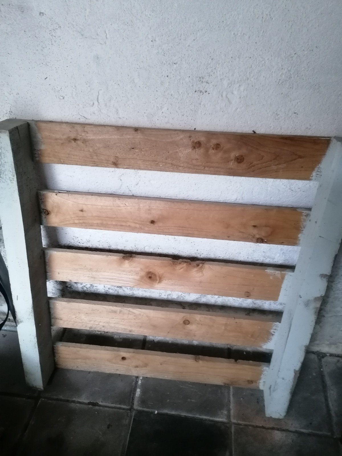 Gratis af te halen: Houten Pallet/Schuttingdeel, Gebruikt, Minder dan 25 mm, Ophalen of Verzenden, Pallet