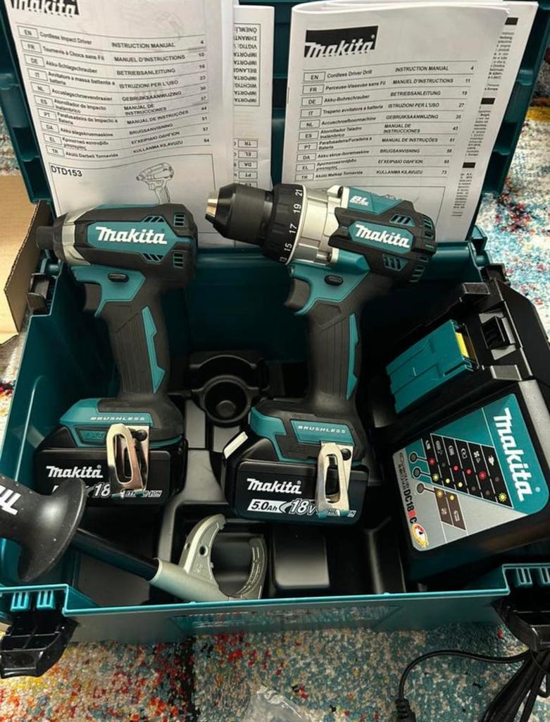 Makita Set – DDF486 + DTD153 (Nieuw), Ophalen of Verzenden, Nieuw, Boor- en Schroefmachine