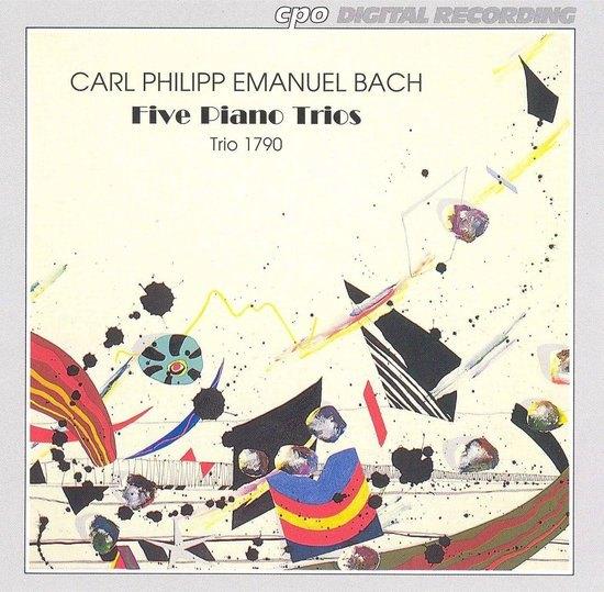 carl philipp emanuel bach five piano trios, Verzenden, Barok, Zo goed als nieuw, Overige typen