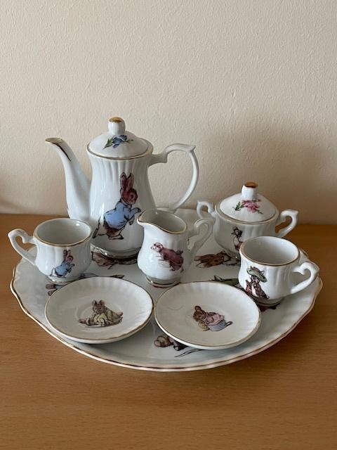 Beatrix Potter Mini Thee Serviesje Peter Rabbit, Ophalen of Verzenden, Zo goed als nieuw, Dier