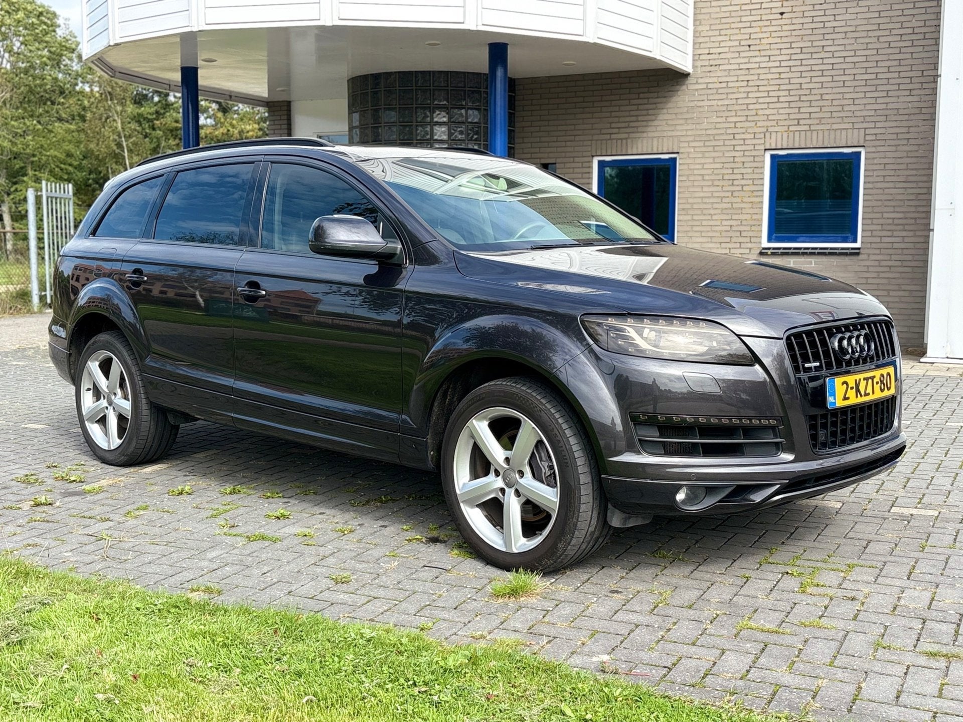 Audi Q7 3.0 TFSI quattro Pro Line S 5+2/Zeer nette Vol optie, Automaat, Gebruikt, Beige, 3075 kg