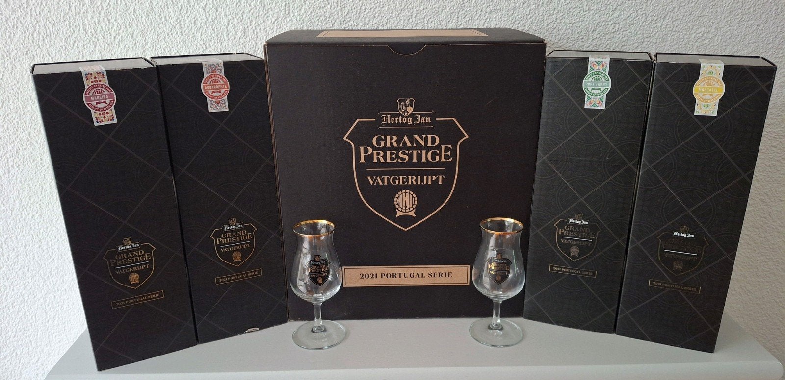 Hertog Jan Grand Prestige Vatgerijpt 2021 Portugal Editie, Ophalen of Verzenden, Nieuw, Flesje(s), Hertog Jan