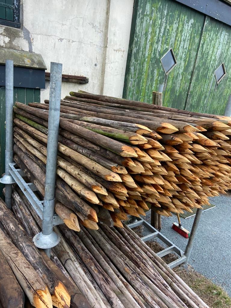 Weidepalen 160cm, Ophalen, Zo goed als nieuw, Minder dan 180 cm, Palen