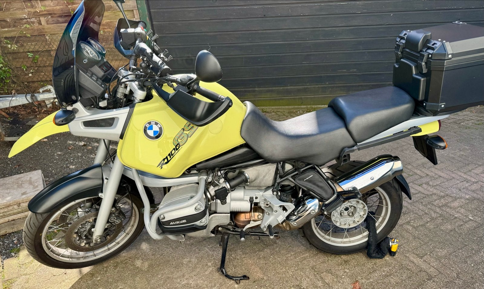 BMW R1100GS - Kalahari geel, Cardan-aandrijving, 2 cilinders, Motorrijbewijs A, Gebruikt