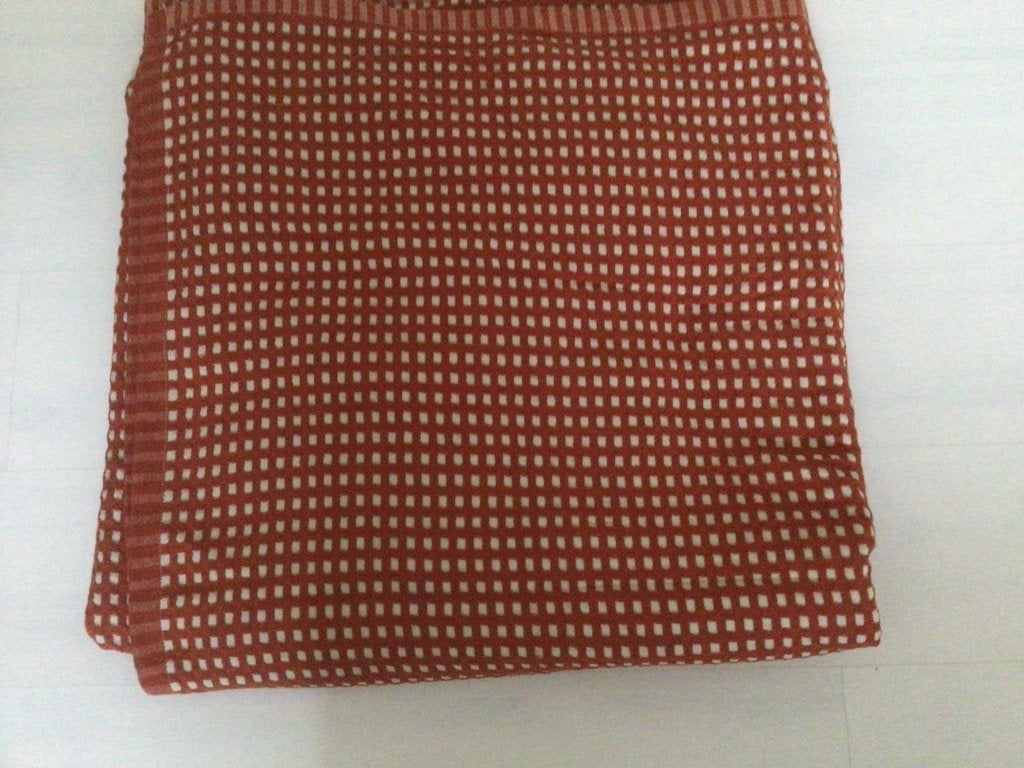 Perartuja roodbruin/beige sprei Ikea 250x230 Zgan, Ophalen, Beige, Overige typen, Tweepersoons
