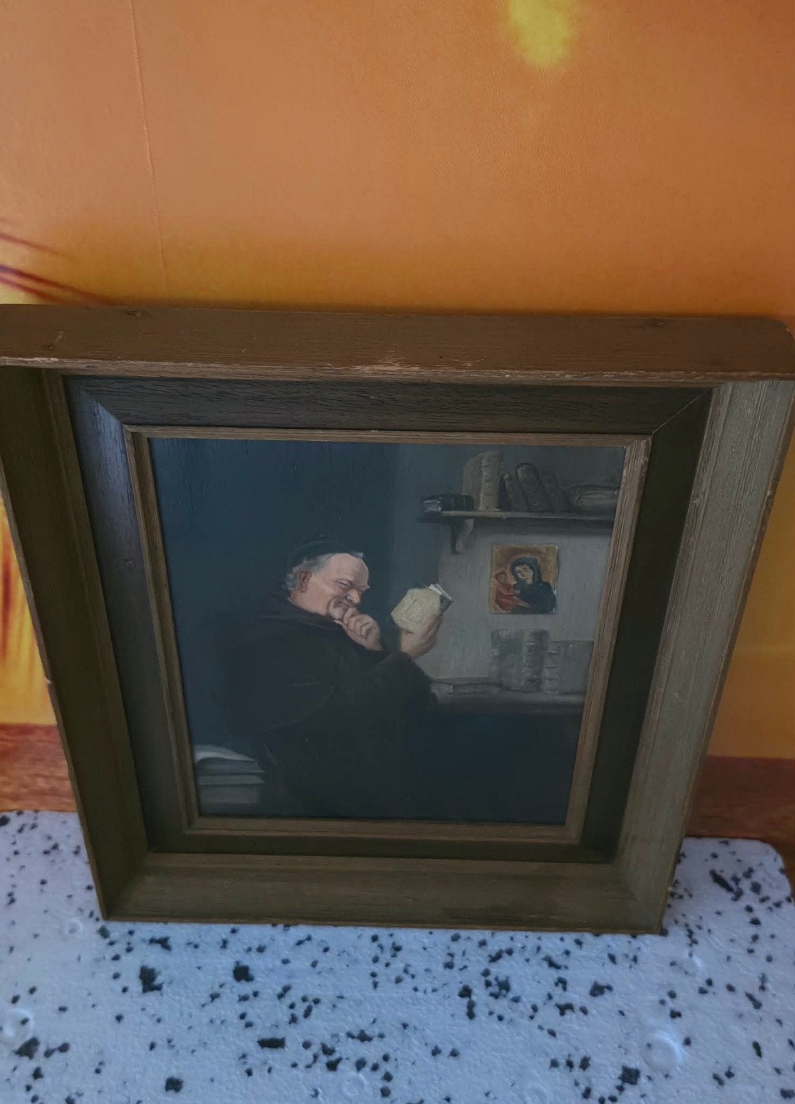 Schilderij op hout, Ophalen
