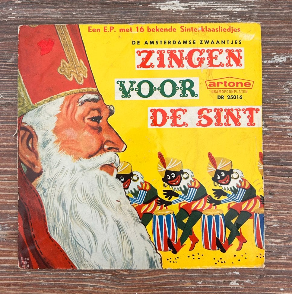 Sinterklaas: De Amsterdamse Zwaantjes - Zingen Voor De Sint, Cd's en Dvd's, Vinyl Singles, Gebruikt, Ophalen of Verzenden, EP
