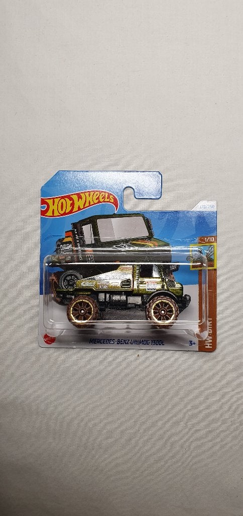 Hot wheels Mercedes-Benz Unimog 1300L, Ophalen of Verzenden, Nieuw, Auto