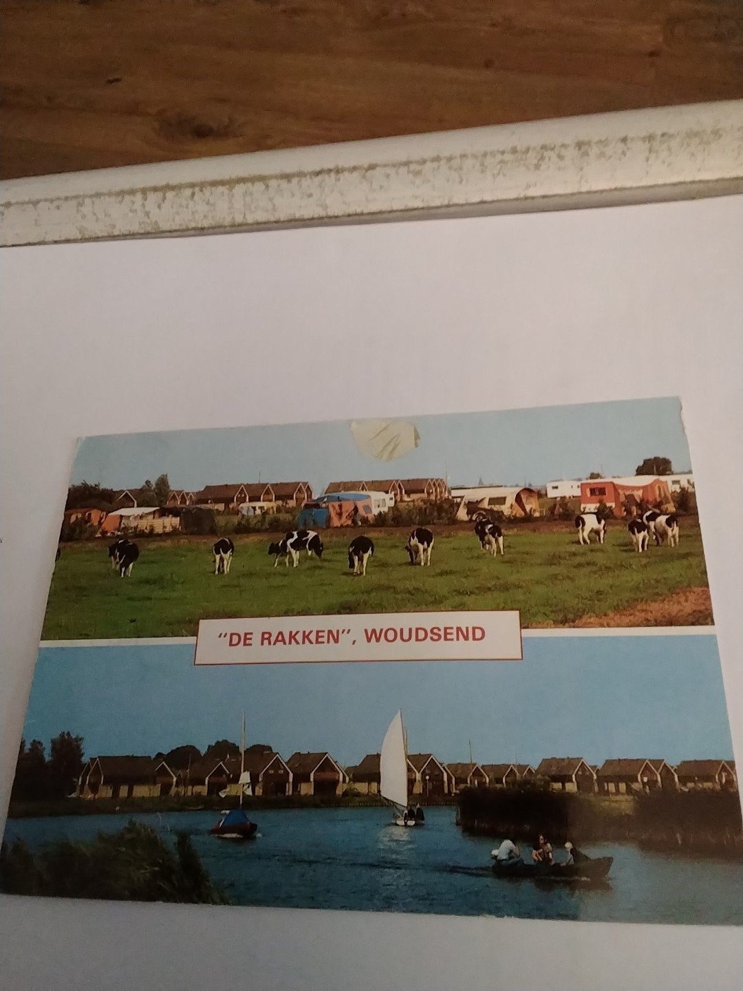 Ansichtkaart "De Rakken", Woudsend -, Ophalen of Verzenden, 1960 tot 1980, Gelopen, Friesland