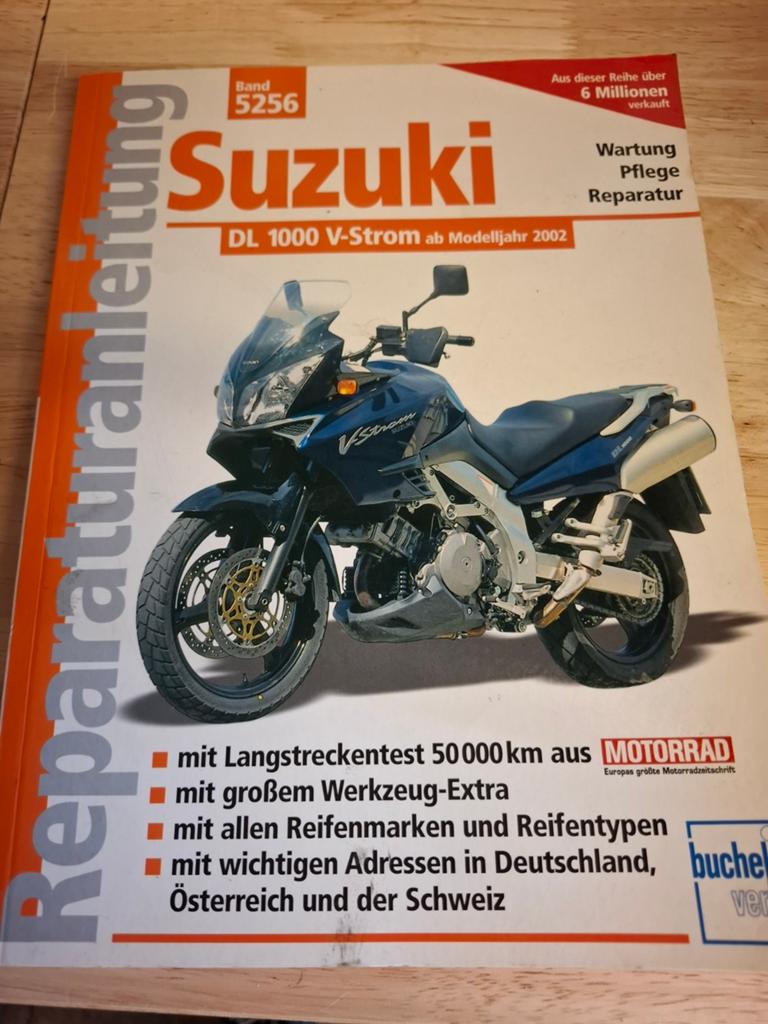 Werkplaatshandboek Suzuki DL1000 V-Strom, Ophalen of Verzenden