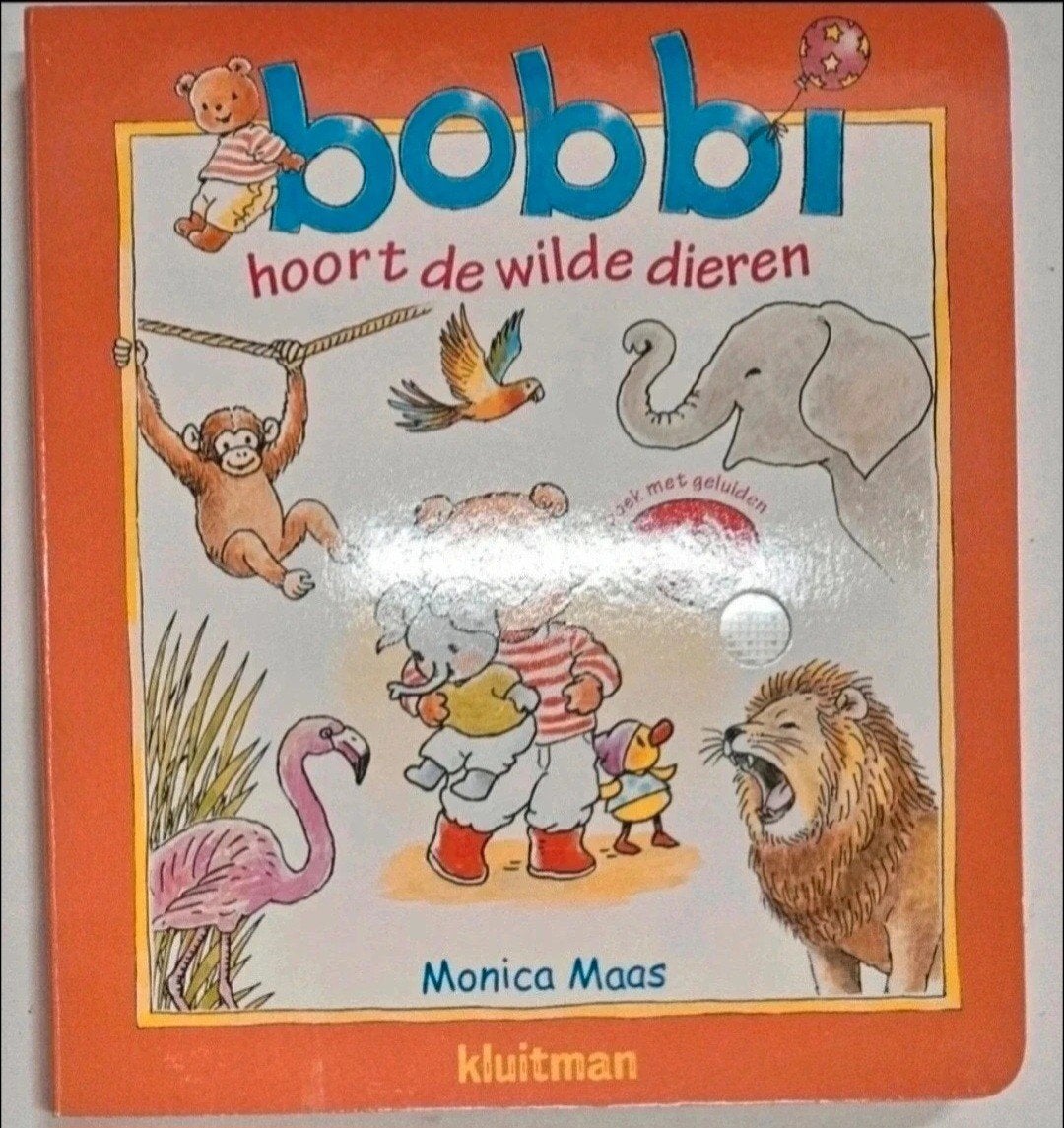 Bobbi hoort de wilde dieren - Monica Maas, Boeken, Monica Maas, Nieuw, Ophalen of Verzenden, Uitklap-, Voel- of Ontdekboek