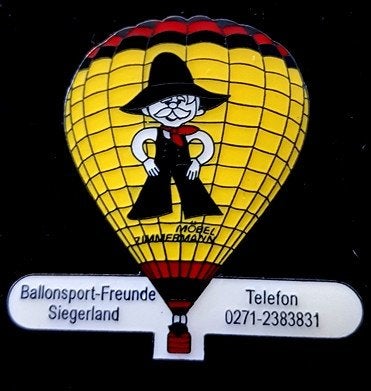 Ballonsport- Freunde Siegerland pin, Verzamelen, Verzenden, Nieuw, Transport, Speldje of Pin