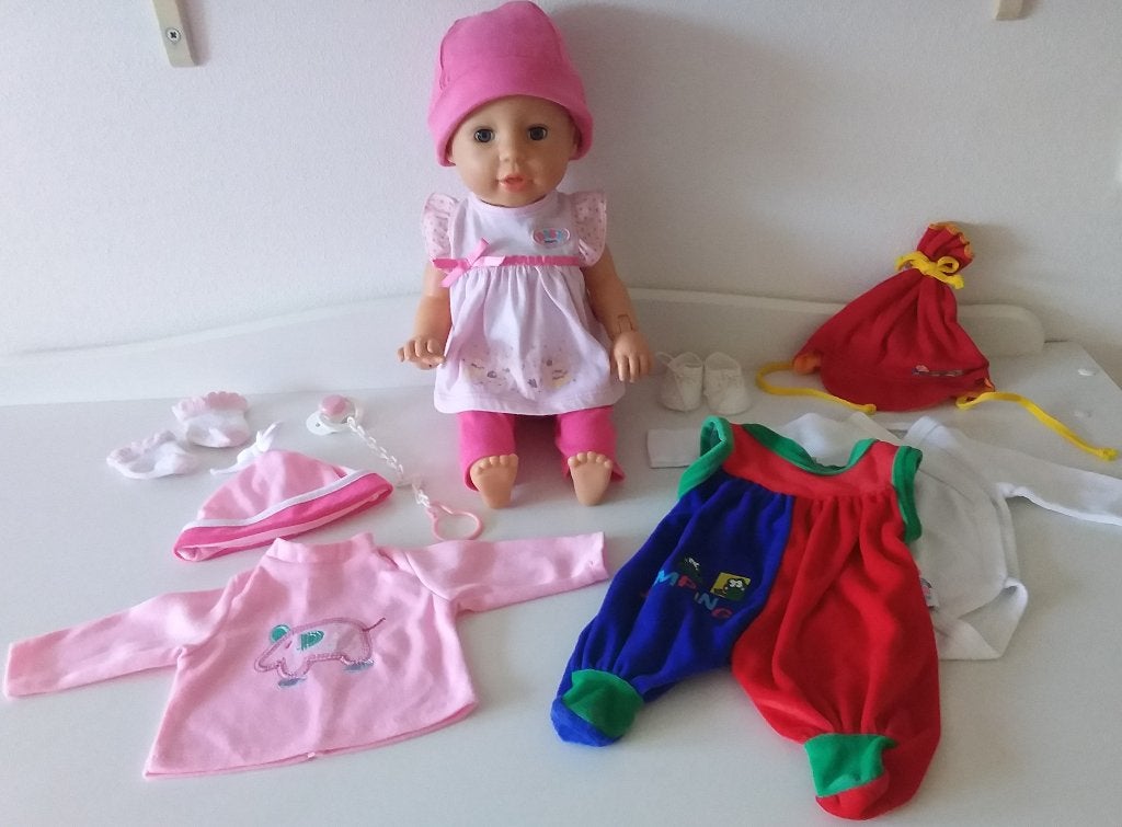 zapf baby born annabell kruippop, Ophalen, Gebruikt, Babypop