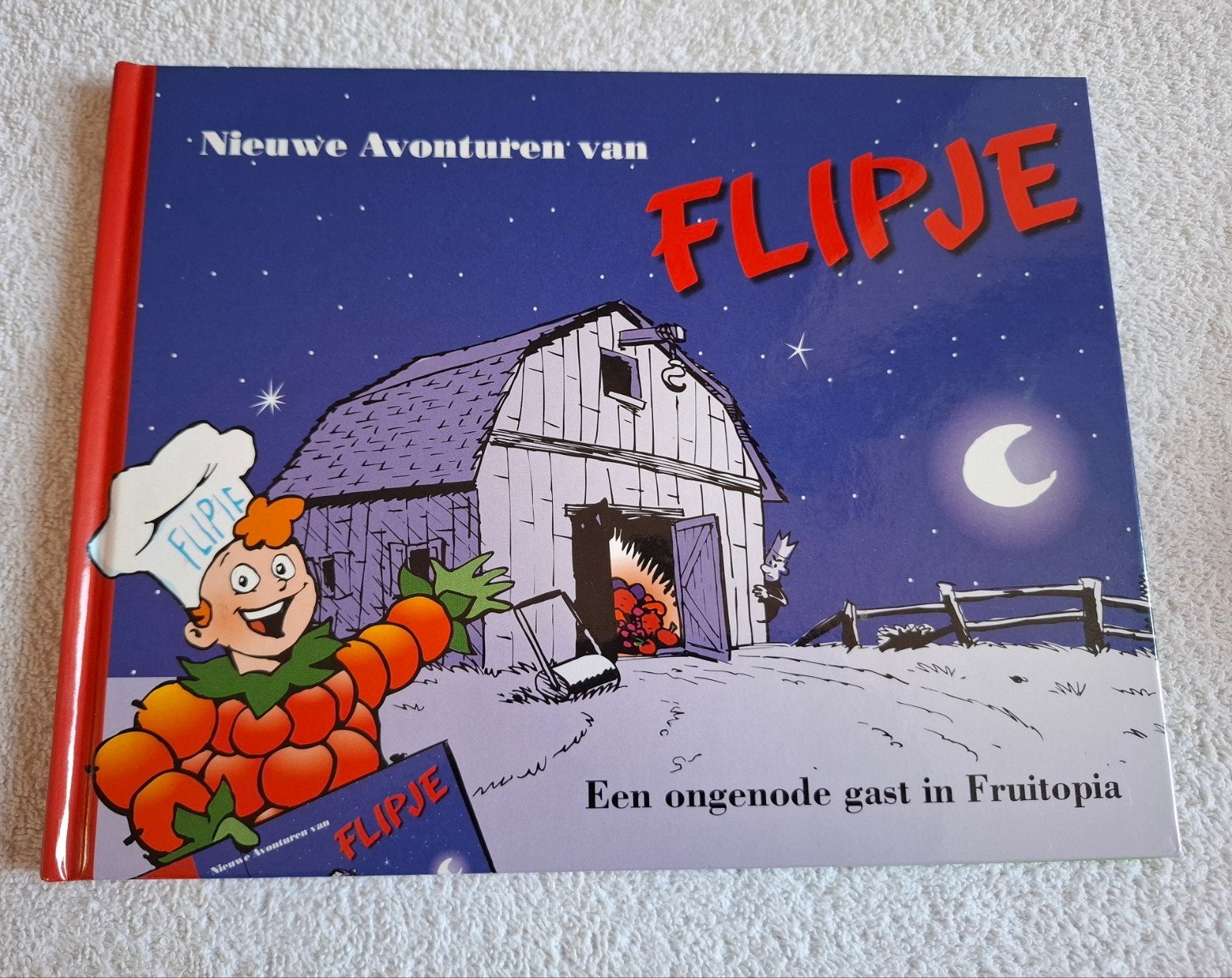 Nieuwe Avonturen van Flipje: Een ongenode gast in Fruitopia, Ophalen of Verzenden, Zo goed als nieuw, Lieke Rijken en Nick van Gool