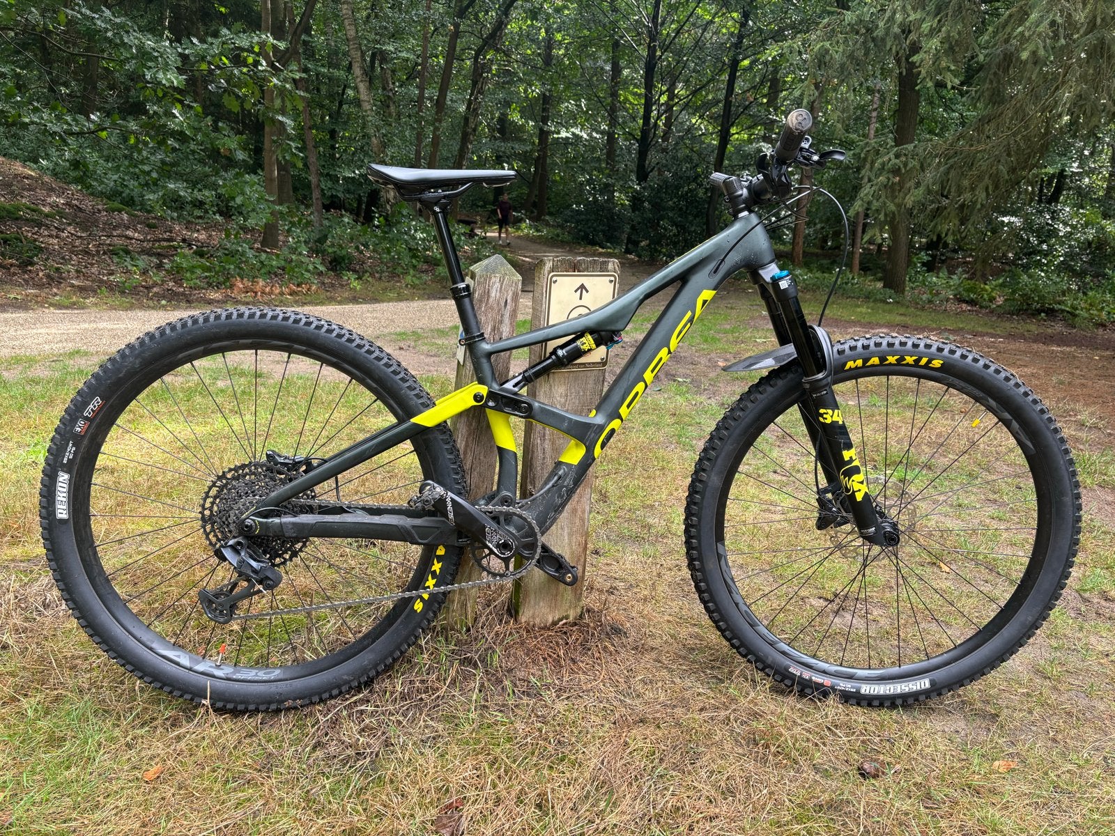 Orbea Occam H20 Eagle - Maat S - Zeer goede staat, Fietsen en Brommers, Fietsen | Mountainbikes en ATB, Zo goed als nieuw, Schijfrem