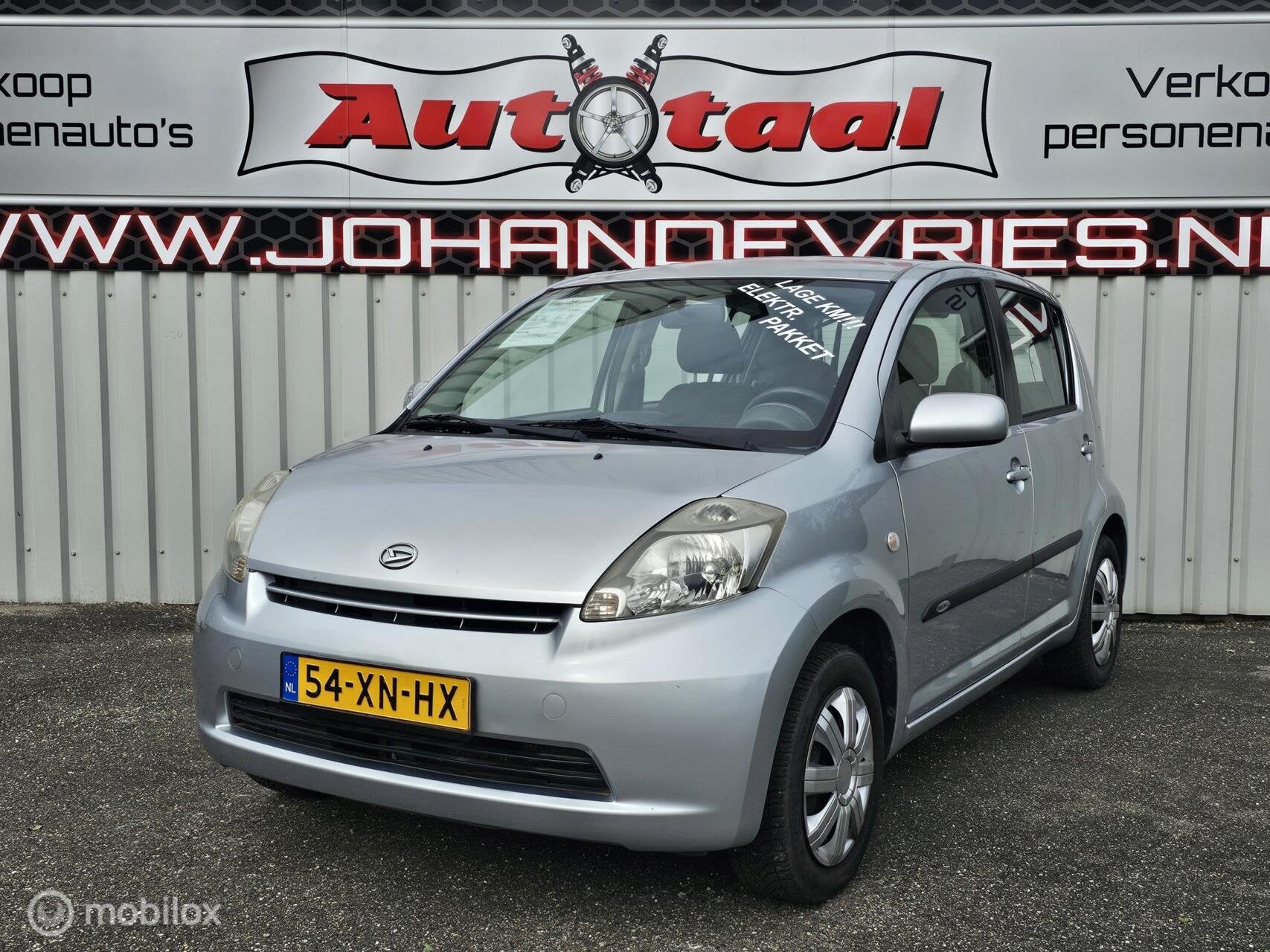 Daihatsu Sirion 2 1.0-12V Premium I Elektr.-pakket I Lage km, Auto's, Voorwielaandrijving, Gebruikt, Bedrijf, Handgeschakeld